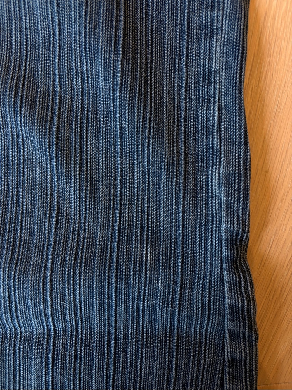 Gasoline Y2K Pinstripe Flare Jeans Size 6 Stretch Denim - Picture 8 of 8